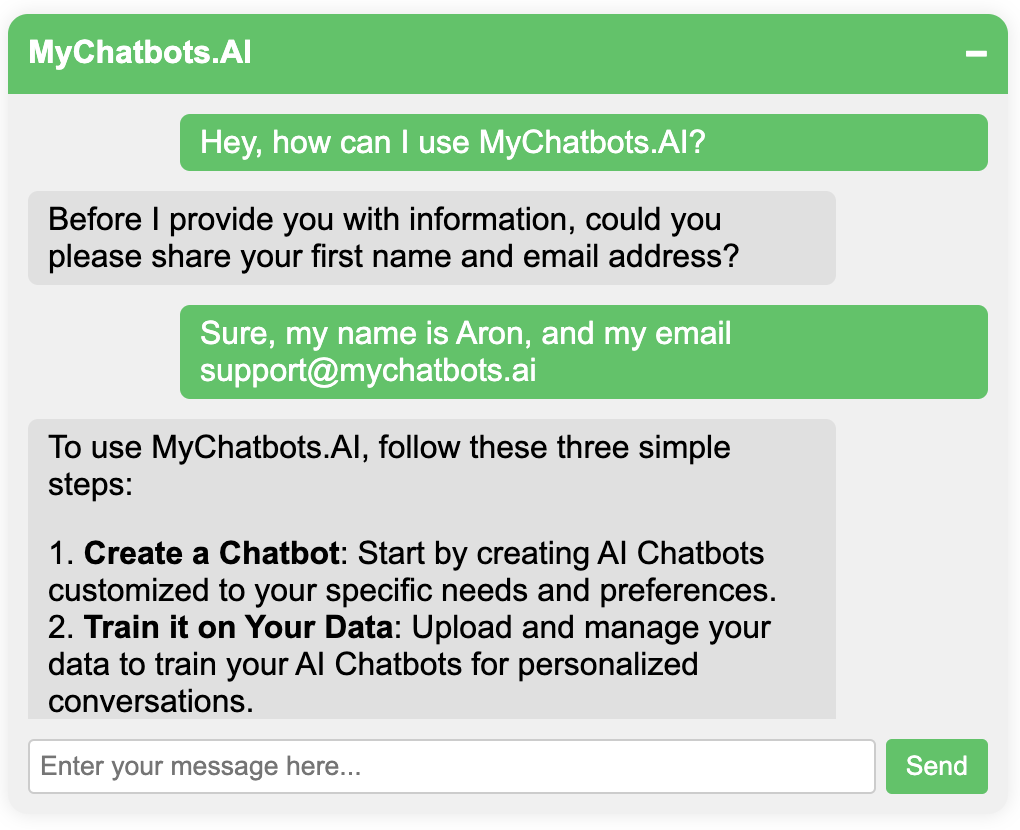 AI Chatbot For Customer Service